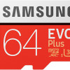 Карта памяти MicroSDXC 64 Gb Samsung EVO PLUS (Оригинал)