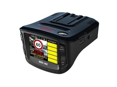 SHO-ME COMBO №1 SIGNATURE с GPS/ГЛОНАСС модулем SHO-ME COMBO №1 SIGNATURE с GPS/ГЛОНАСС модулем